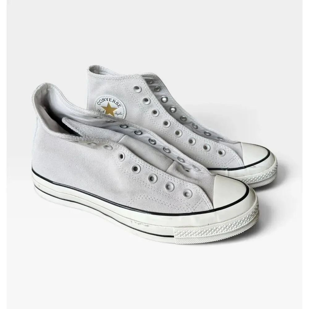 Converse Chuck 70 Hi SUEDE Pale Putty Men 8.5 Women 10.5 A05600C High Top